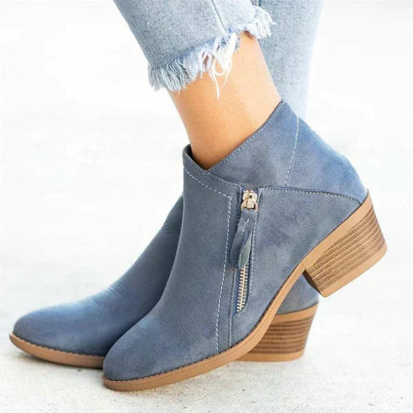 Women's Comfort Boots - Supportive Everyday Casual Walking Shoes