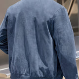 Men's Lightweight Zip-Up Jacket - Everyday Casual Layer