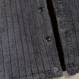Men's Textured Winter Jacket – Warm Casual Outerwear with Character