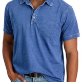 Men's Classic Polo Shirt – Refined Fit Short Sleeve Casual Top