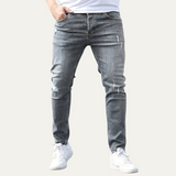 Men's Slim Fit Denim Jeans | Trendy Stretch Comfort