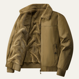 Men's Reversible Bomber Jacket | Fleece Lined Warmth & Versatile Style