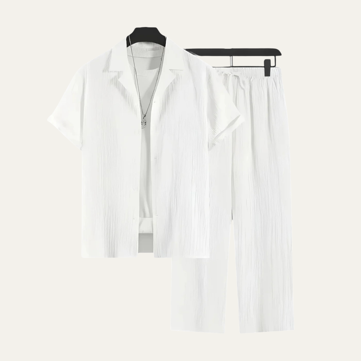 Men's Linen Two Piece Set | Lightweight Comfort & Effortless Style