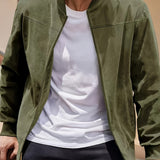 Men's Lightweight Zip-Up Jacket - Everyday Casual Layer