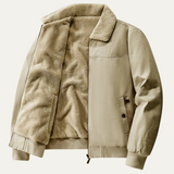 Men's Reversible Bomber Jacket | Fleece Lined Warmth & Versatile Style