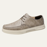 Men's Leather Look Sneakers | Comfortable, Stylish
