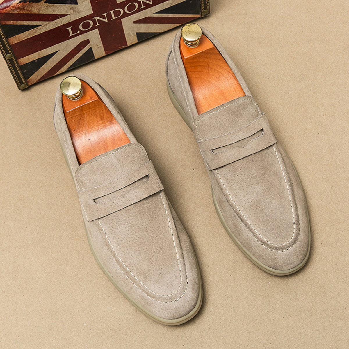 Men's Classic Suede Loafers | Timeless Elegance, All-Day Comfort