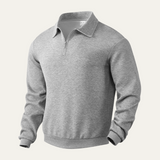 Men's Quarter Zip Sweater | Lightweight Comfort & Classic Style