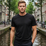 Men's Premium Cotton Crew Neck T-Shirt | Soft Touch Comfort & Timeless Style