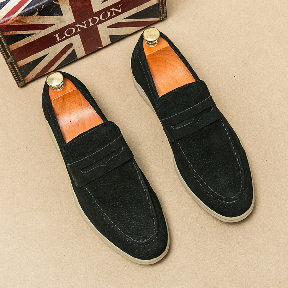 Men's Classic Suede Loafers | Timeless Elegance, All-Day Comfort