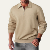 Men's Quarter Zip Sweater | Lightweight Comfort & Classic Style