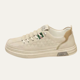 Men's Leather Look Sneakers | Lightweight Comfort, Casual Style