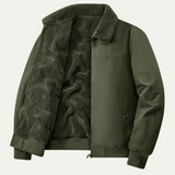 Men's Reversible Bomber Jacket | Fleece Lined Warmth & Versatile Style