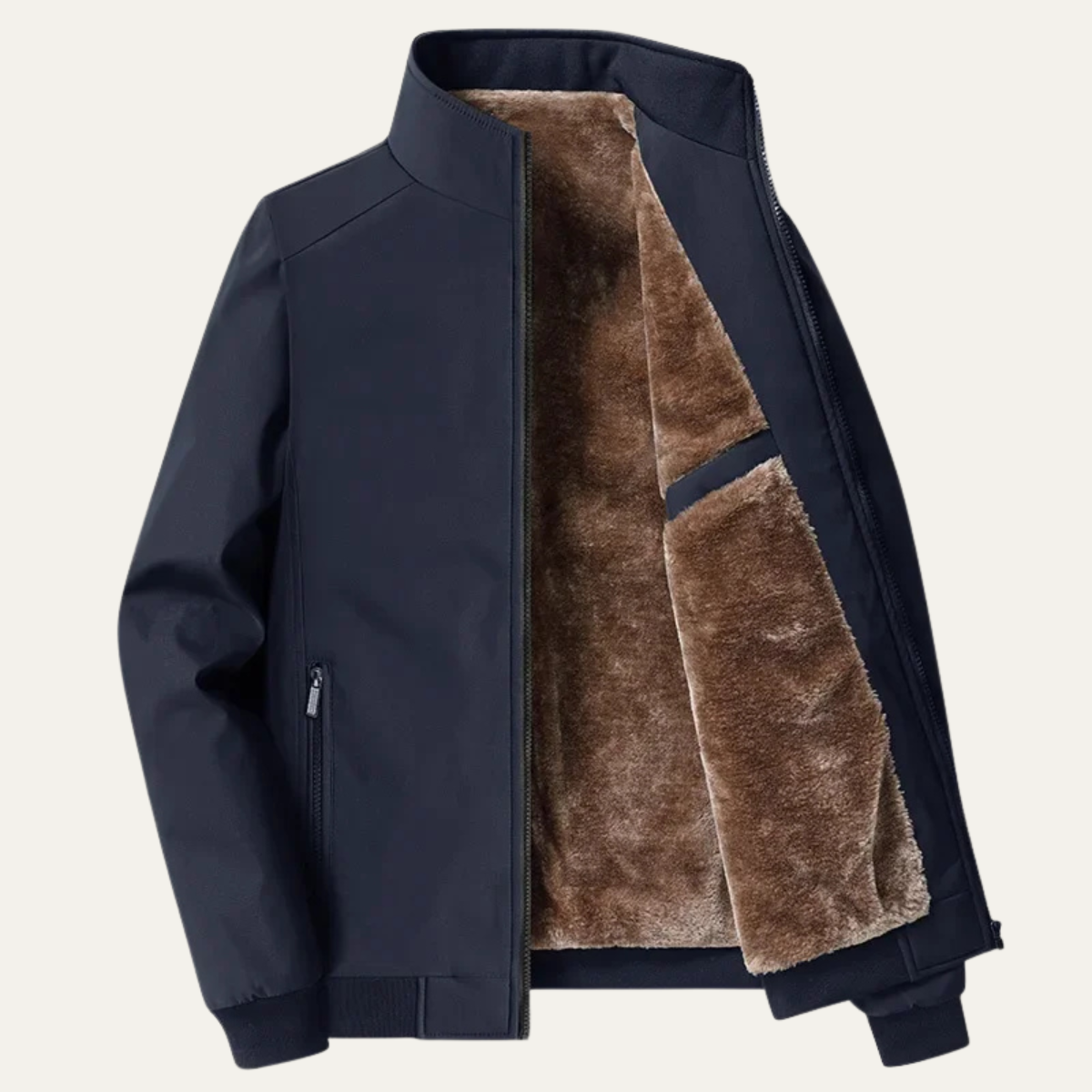 Men's Warm Fleece Jacket | Elegant Winter Comfort