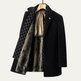 Men's Warm Fur Lined Winter Coat | Ultimate Comfort, Classic Style