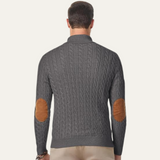 Men's Cable Knit Sweater | Premium Comfort, Timeless Style