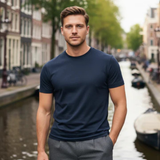 Men's Premium Cotton Crew Neck T-Shirt | Soft Touch Comfort & Timeless Style