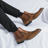 Men's Chelsea Boots | Premium Leather Brogue Style