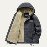 Men's Waterproof Winter Jacket | Warm, Fleece-Lined Protection