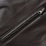 Men's Moto Style Jacket – Stand Collar Casual Biker Outerwear