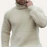 Men's Chunky Wool Turtleneck | Warm & Stylish Winter Essential