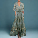 Floral Maxi Dress | Elegant Flowing Style for Summer