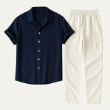 Men's Linen Summer Sets | Breathable Coastal Style