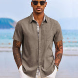 Men's Casual Beach Shirt | Relaxed Summer Style