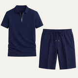 Men's Polo Shirt and Shorts Set | Effortless Summer Style