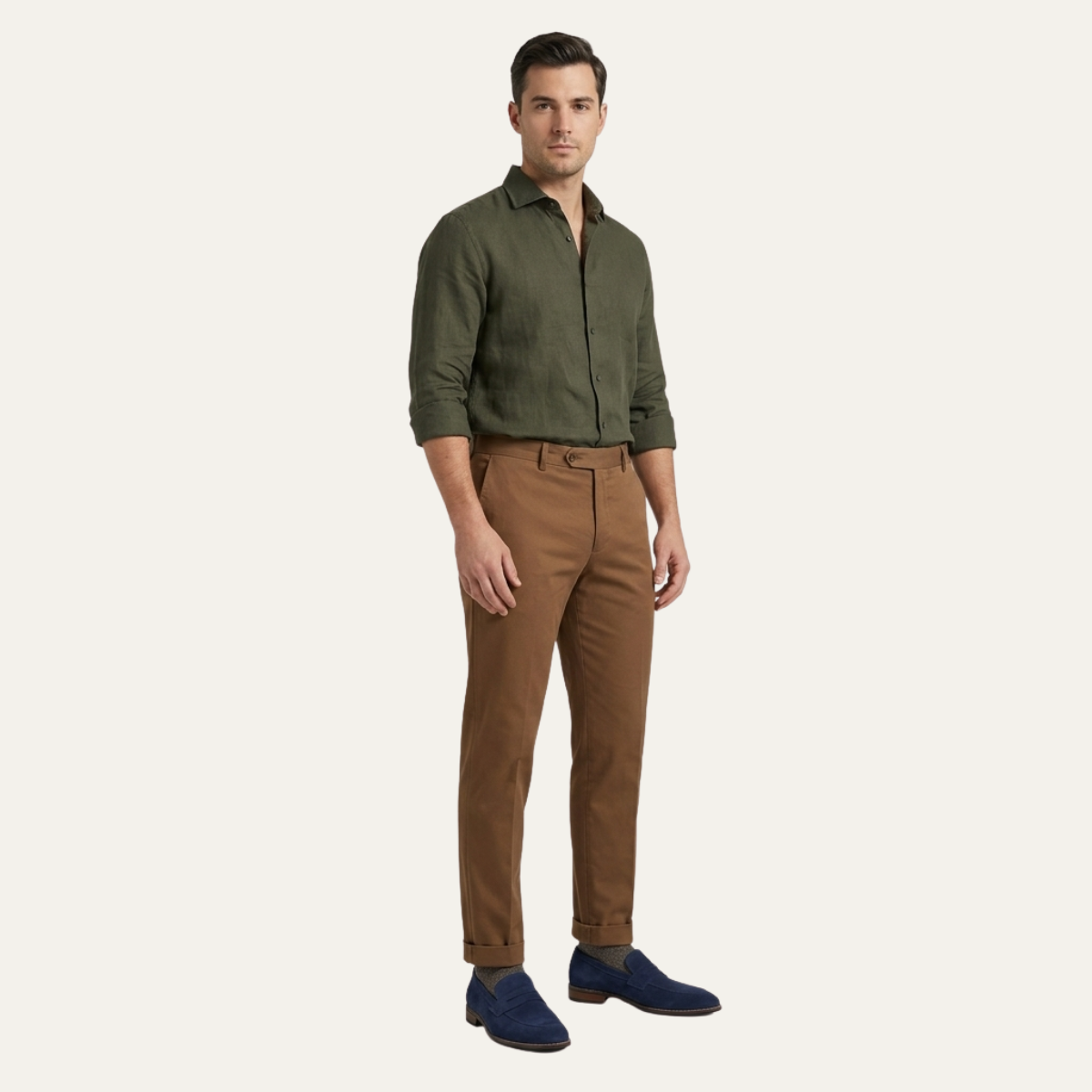Men's Suede Penny Loafers | Classic Comfort & Timeless Style