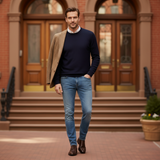 Men's Stretch Slim Fit Skinny Jeans | Santiago Comfort & Modern Style