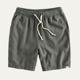 Men's Linen Drawstring Shorts | Comfortable Summer Style