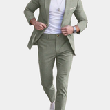 Men's Lightweight Summer Suit | Wrinkle-Free Monochrome Elegance