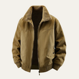 Men's Reversible Bomber Jacket | Fleece Lined Warmth & Versatile Style