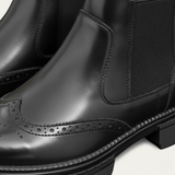 Men's Chelsea Boots | Smart Brogue Leather, All Season Comfort