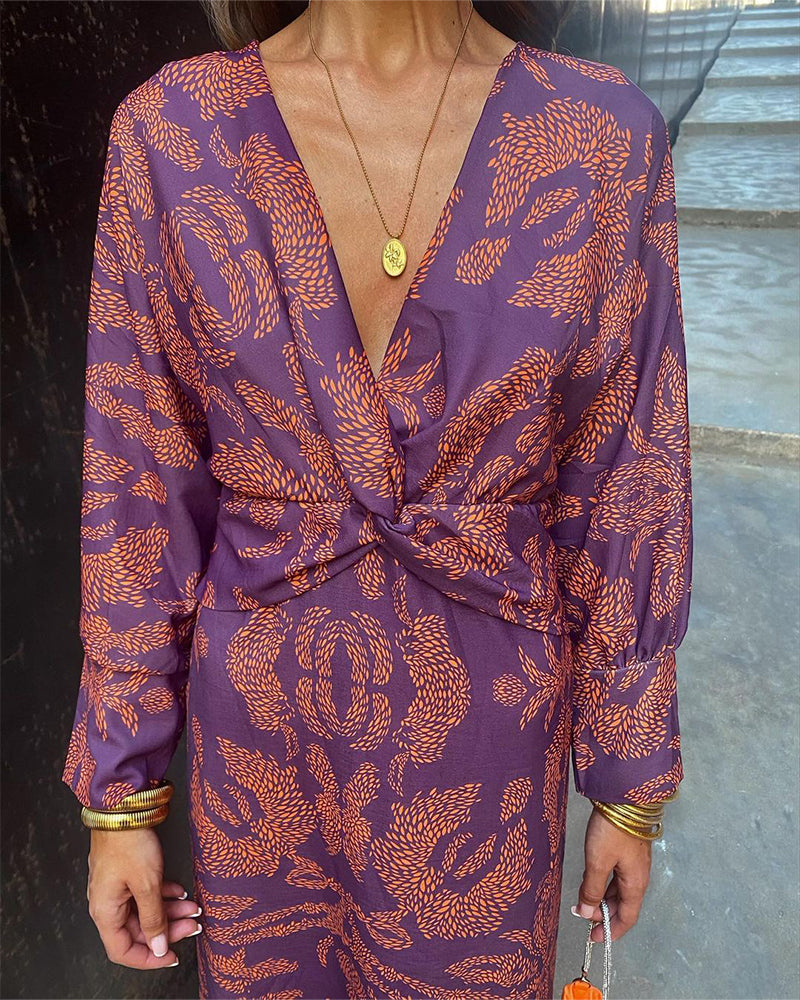 Milla™ | Boho Luxe Wrap Dress Effortless Chic
