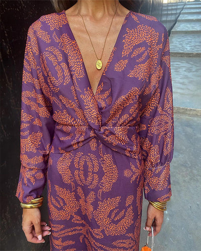 Milla™ | Boho Luxe Wrap Dress Effortless Chic