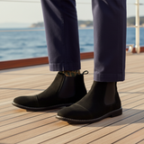 Men's Suede Chelsea Boots | Classic Slip-On Style