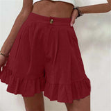 Ruffle Shorts Dames | Luchtig High-Waist Design
