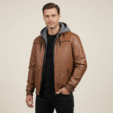 Leather Jacket Men | Modern Warmth & Classic Style