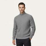 Men's Merino Wool Zip Up Cardigan | Premium Comfort, Timeless Style