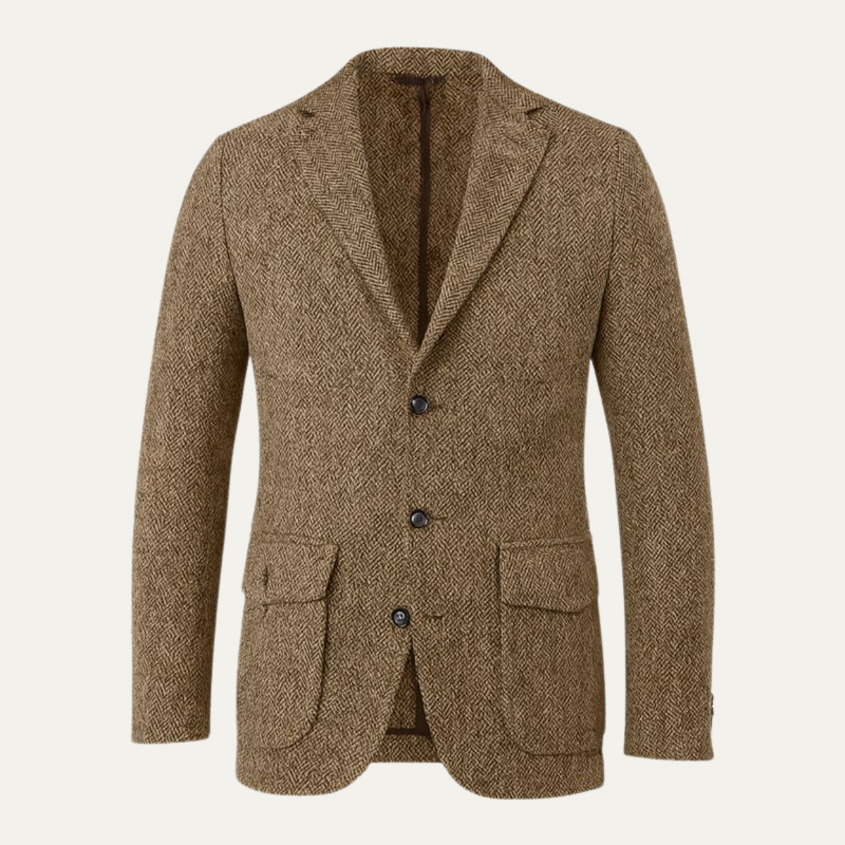 Men's Herringbone Tweed Blazer | Timeless Sophistication, All-Season Comfort