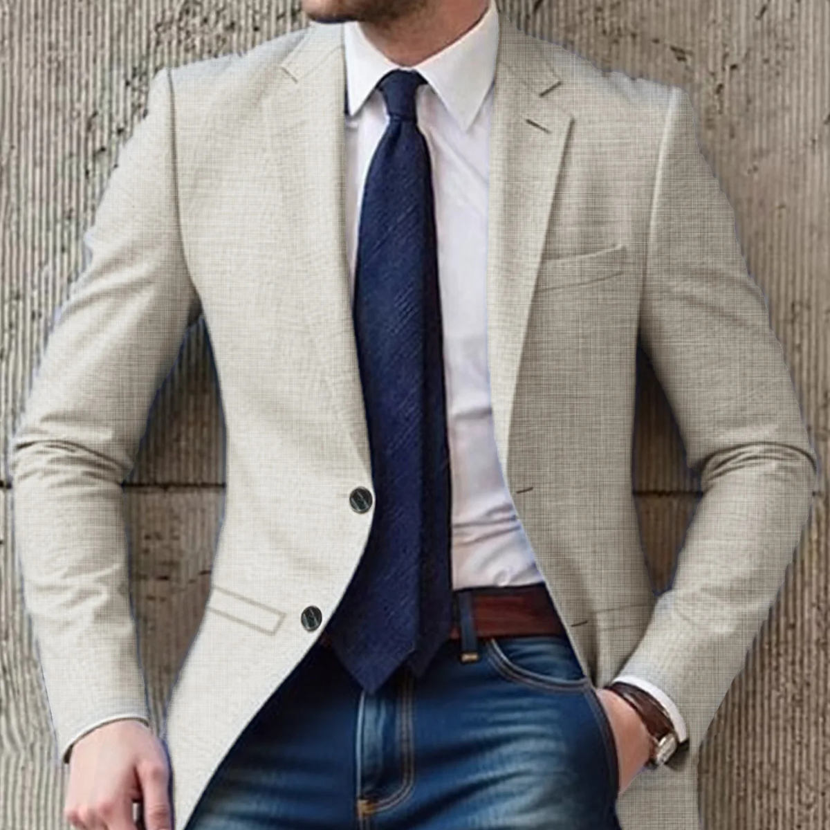 Men's Smart Casual Blazer | Slim Fit, Professional Style