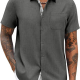 Men's Casual Beach Shirt | Relaxed Summer Style