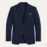 Men's Herringbone Wool Blazer | Classic Professional Style