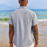 Men's Casual Beach Shirt | Relaxed Summer Style