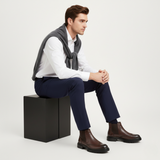 Men's Chelsea Boots | Smart Brogue Leather, All Season Comfort