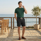 Men's Drawstring Beach Shorts | Casual Comfort, Slim Fit Style