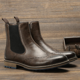 Chelsea Boots | Classic Brogue Elegance