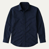Men's Linen Shirt | Tailored Comfort with Contrast Button Style